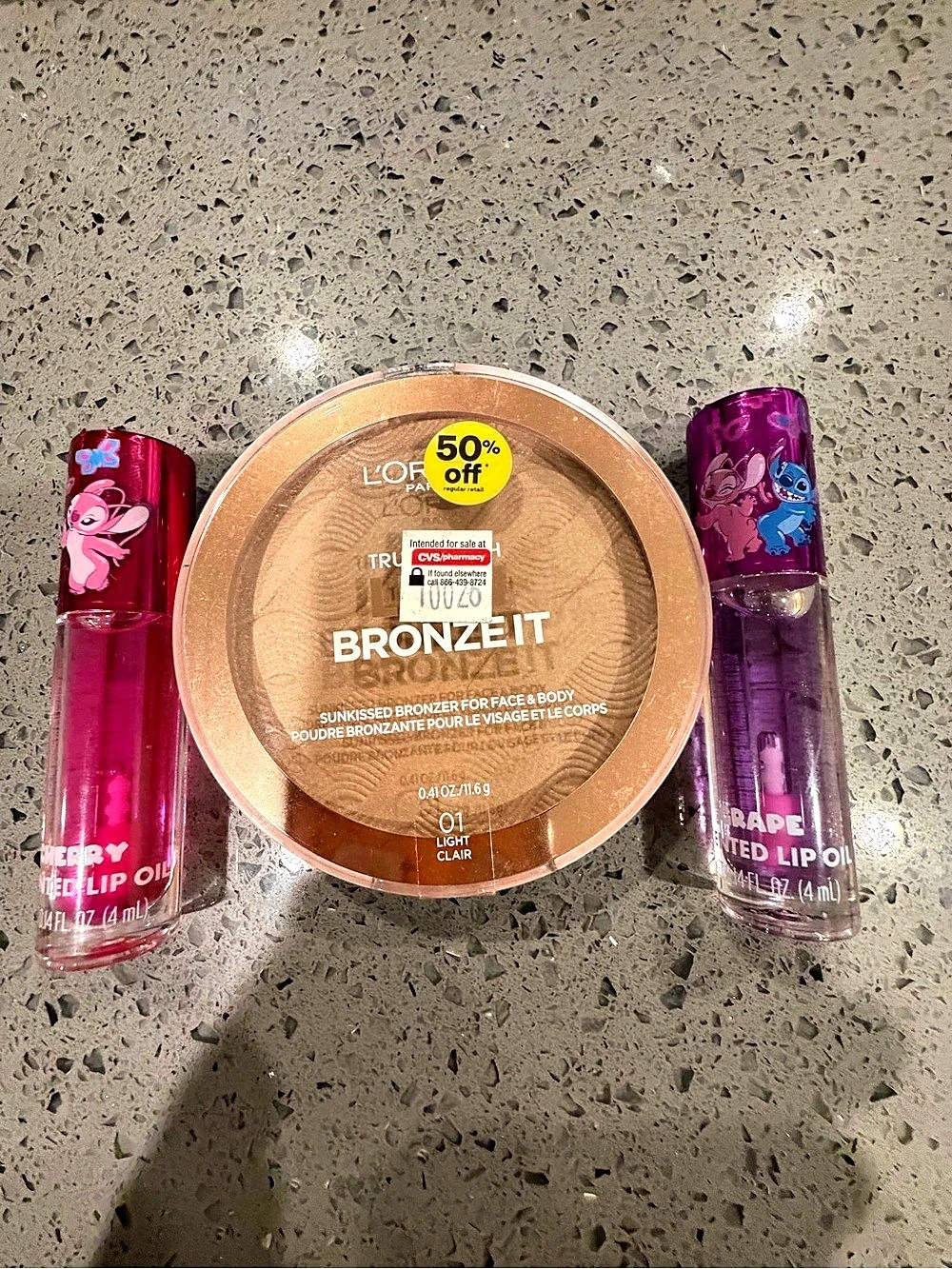 L'Oréal Bronze It Bronzer & 2 Tinted Lip Oils Set